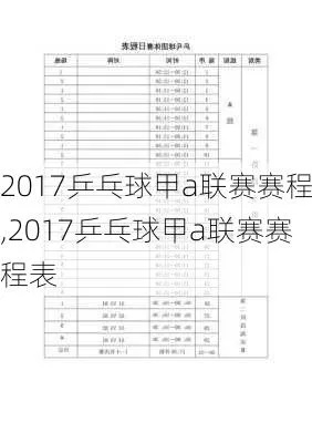 2015年乒乓球甲A联赛战绩一览-第3张图片-www.211178.com_果博福布斯